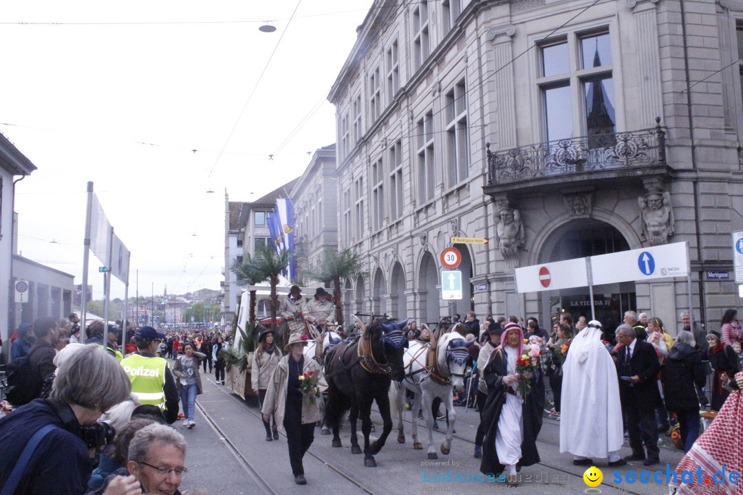 Sechselaeuten: Zuerich, 25.04.2022