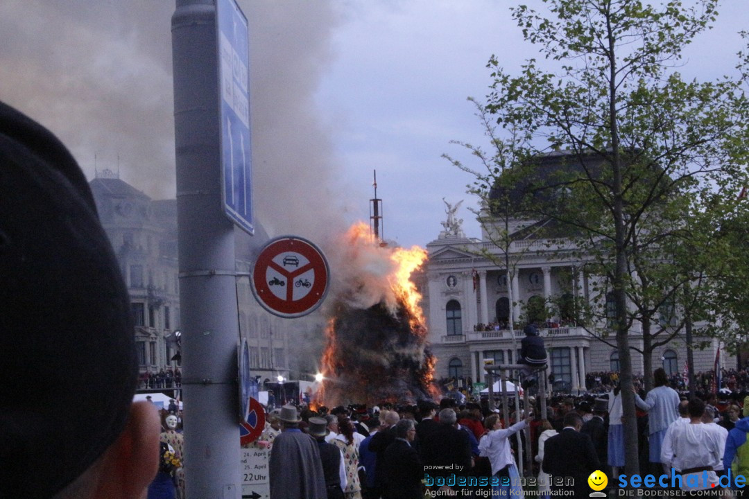 Sechselaeuten: Zuerich, 25.04.2022