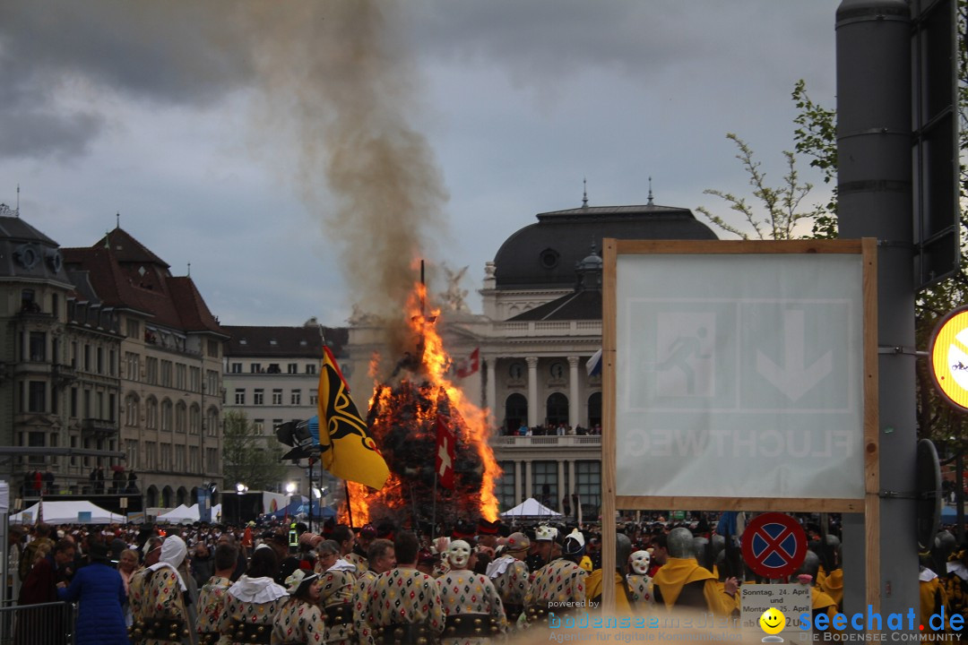 Sechselaeuten: Zuerich, 25.04.2022