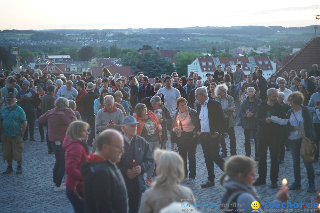 Lichterprozession: Weingarten, 26.05.2022