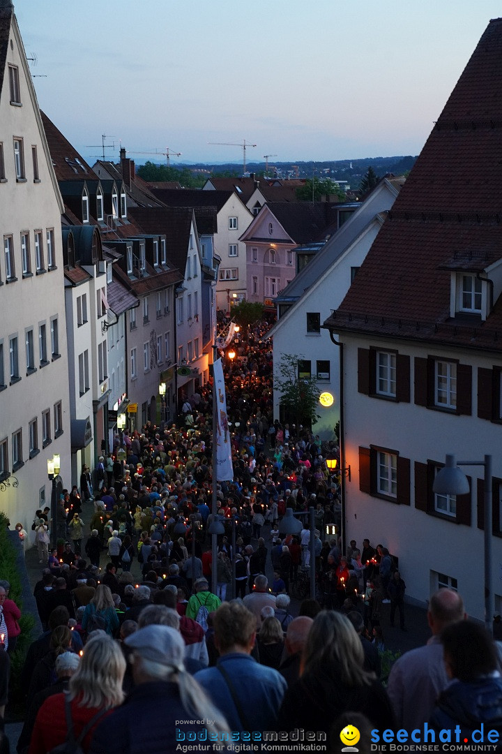 Lichterprozession: Weingarten, 26.05.2022