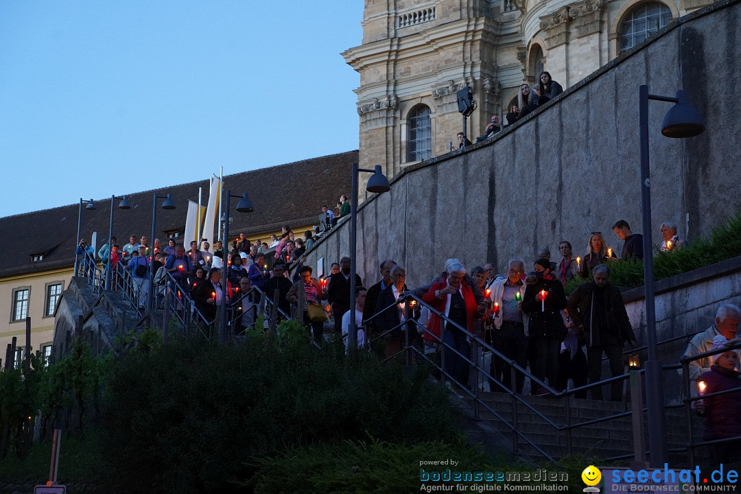 Lichterprozession: Weingarten, 26.05.2022