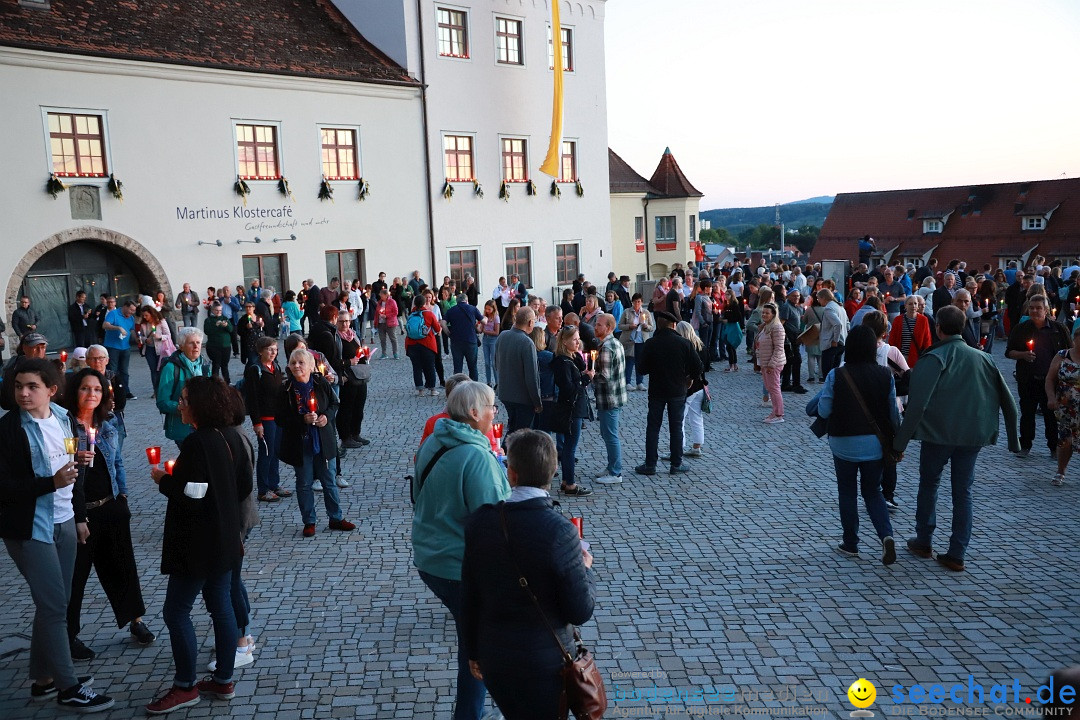 Lichterprozession: Weingarten, 26.05.2022