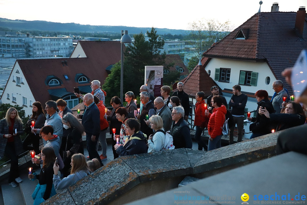 Lichterprozession: Weingarten, 26.05.2022