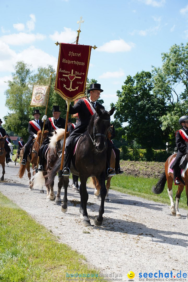 Blutritt: Weingarten, 27.05.2022