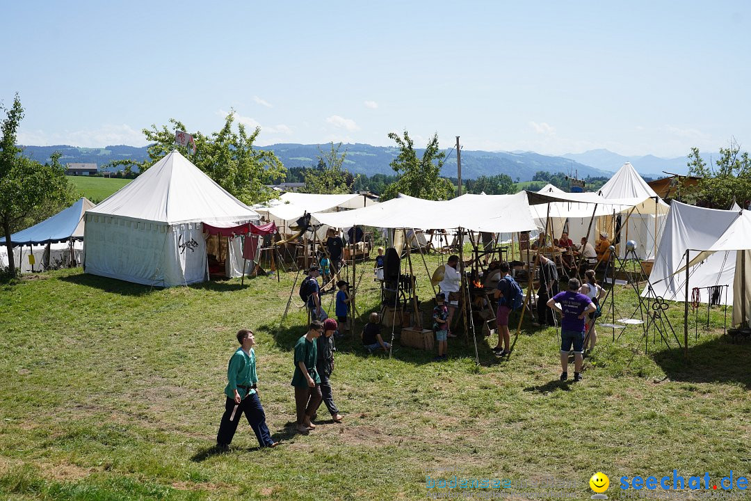 Mittelalterliches Burgspektakel: Neuravensburg, 04.06.2022