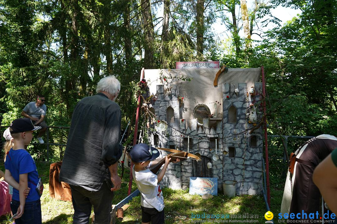 Mittelalterliches Burgspektakel: Neuravensburg, 04.06.2022