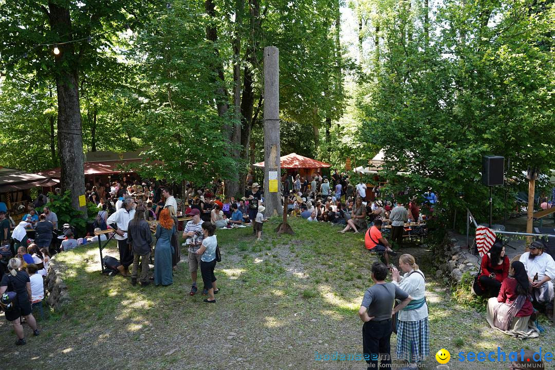 Mittelalterliches Burgspektakel: Neuravensburg, 04.06.2022