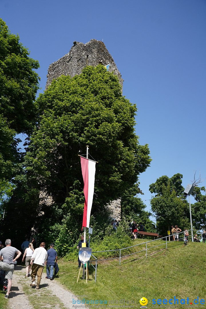 Mittelalterliches Burgspektakel: Neuravensburg, 04.06.2022