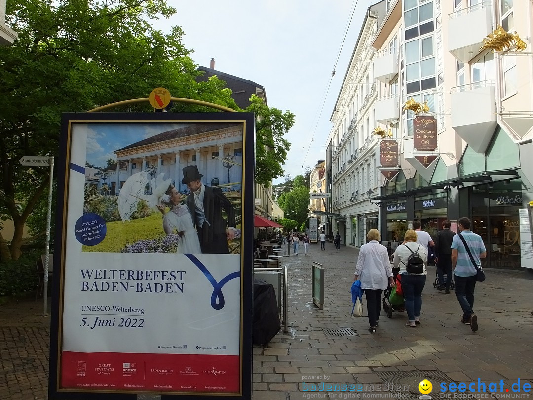 Welterbefest - Unesco Welterbetag im Festspielhaus, Baden-Baden, 05.06.2022