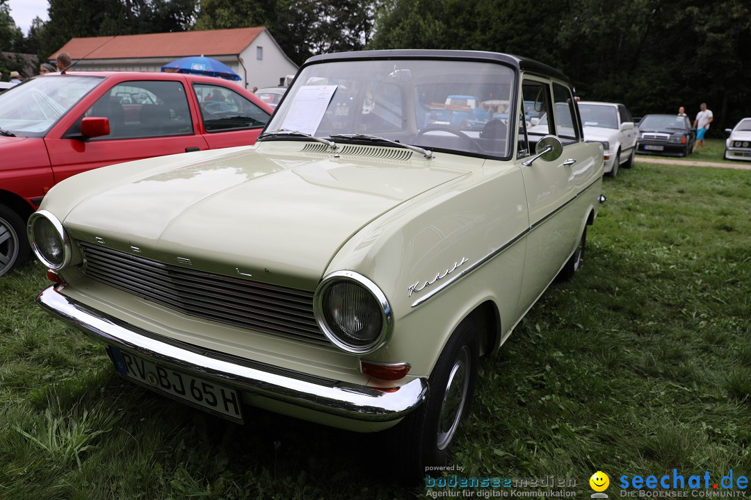 Oldtimer Picknick im Schloss Hofgarten: Wolfegg, 07.08.2022