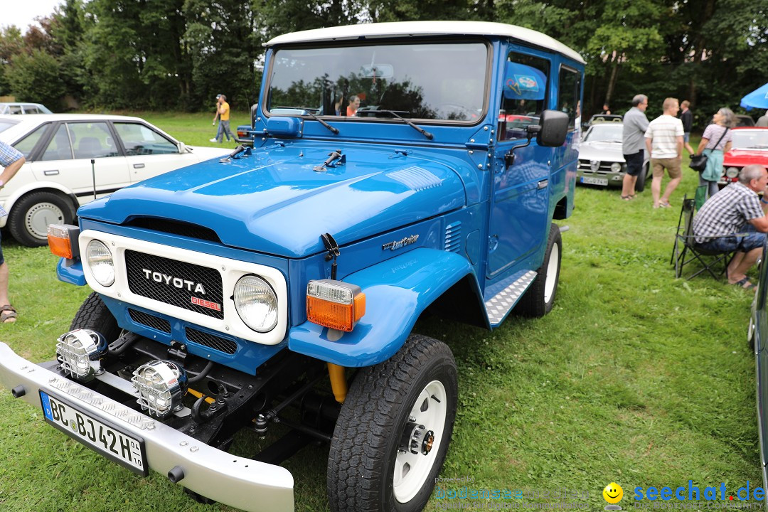 Oldtimer Picknick im Schloss Hofgarten: Wolfegg, 07.08.2022