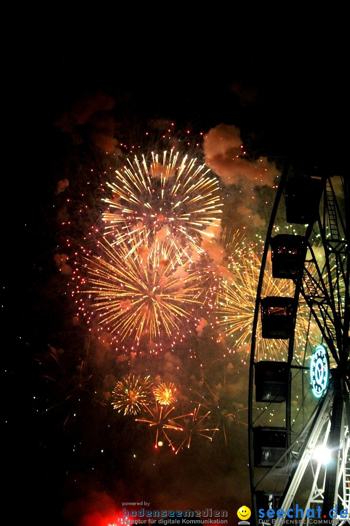 SEENACHTFEST mit Feuerwerk: Konstanz am Bodensee, 13.08.2022