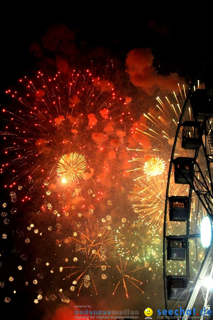 SEENACHTFEST mit Feuerwerk: Konstanz am Bodensee, 13.08.2022