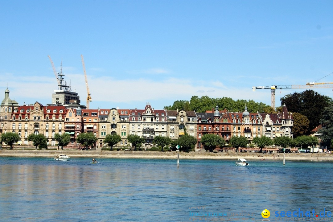 SEENACHTFEST mit Feuerwerk: Konstanz am Bodensee, 13.08.2022