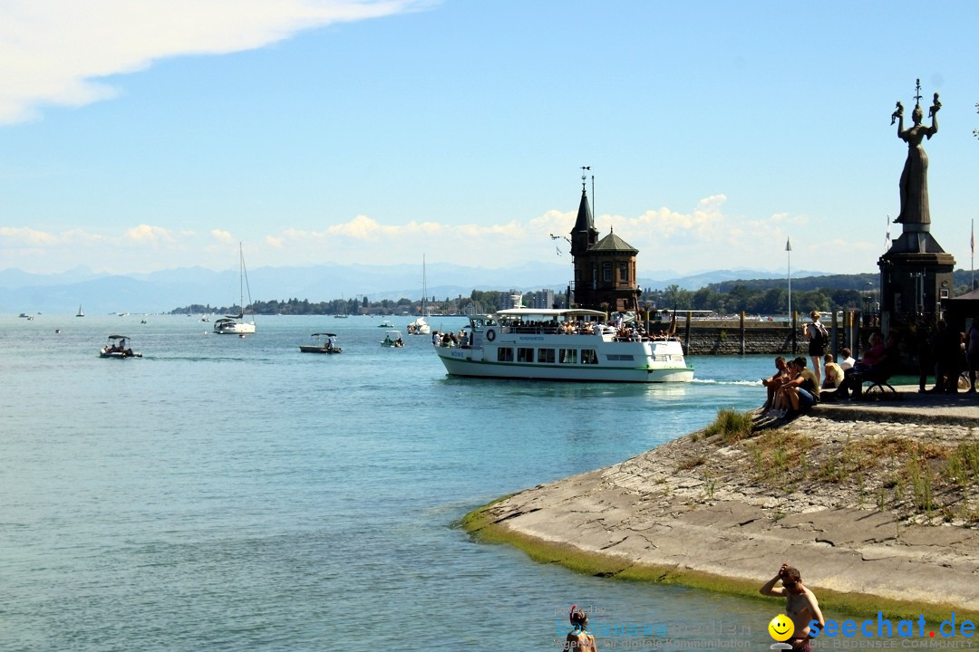 SEENACHTFEST mit Feuerwerk: Konstanz am Bodensee, 13.08.2022