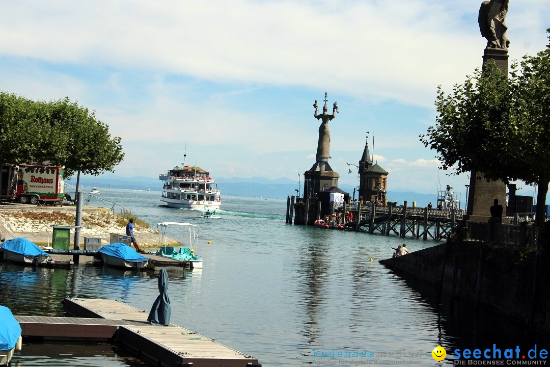 SEENACHTFEST mit Feuerwerk: Konstanz am Bodensee, 13.08.2022