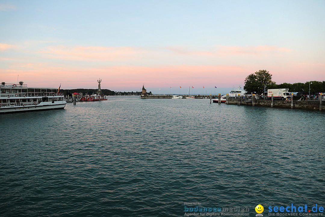 SEENACHTFEST mit Feuerwerk: Konstanz am Bodensee, 13.08.2022