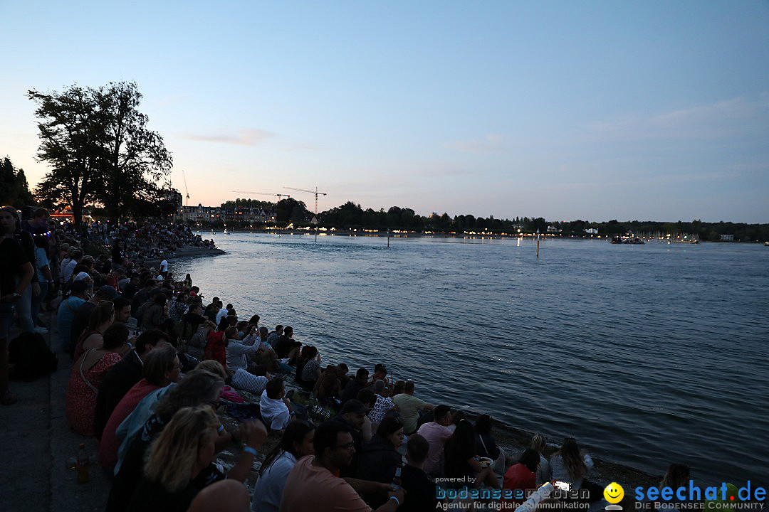 SEENACHTFEST mit Feuerwerk: Konstanz am Bodensee, 13.08.2022