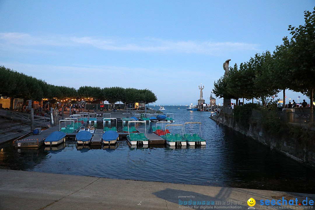 SEENACHTFEST mit Feuerwerk: Konstanz am Bodensee, 13.08.2022