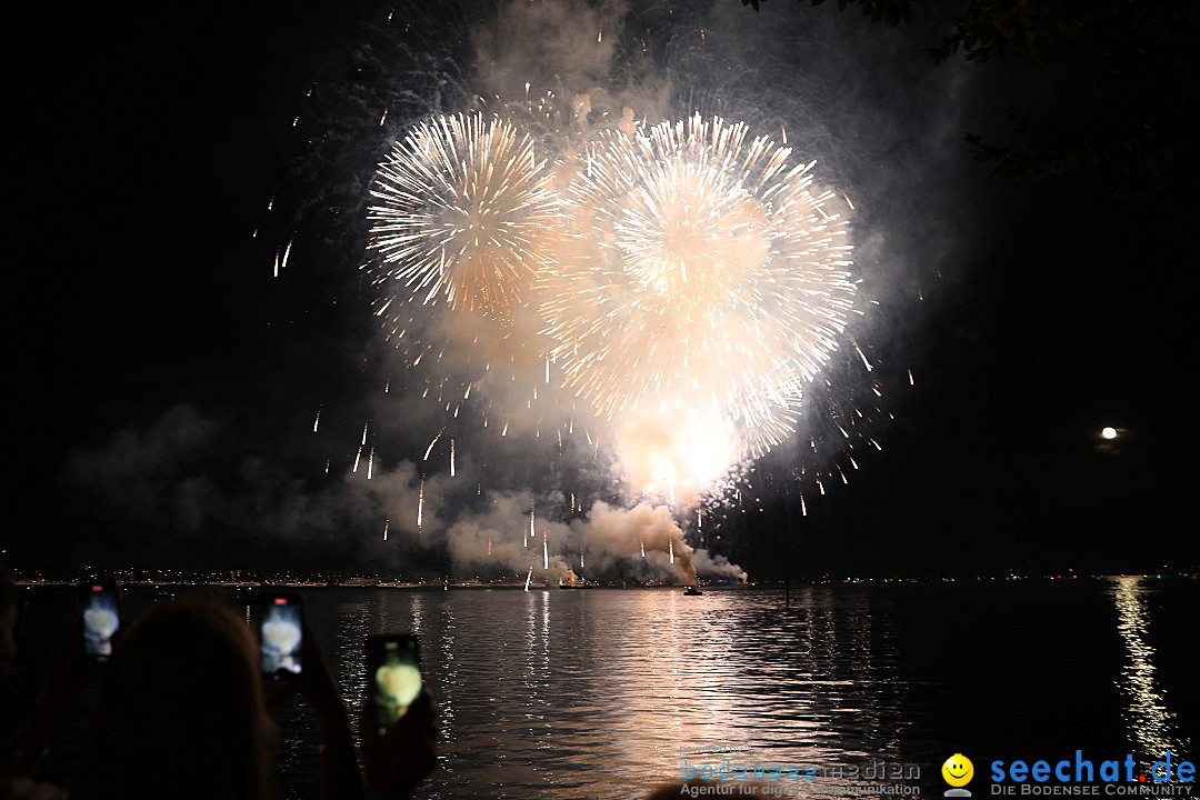 SEENACHTFEST mit Feuerwerk: Konstanz am Bodensee, 13.08.2022