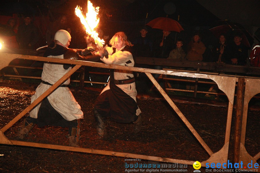 Spektakulum auf dem Riffelhof: Burgrieden bei Laupheim, 01.05.2010