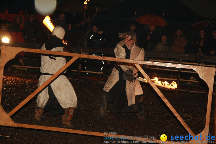 Spektakulum auf dem Riffelhof: Burgrieden bei Laupheim, 01.05.2010