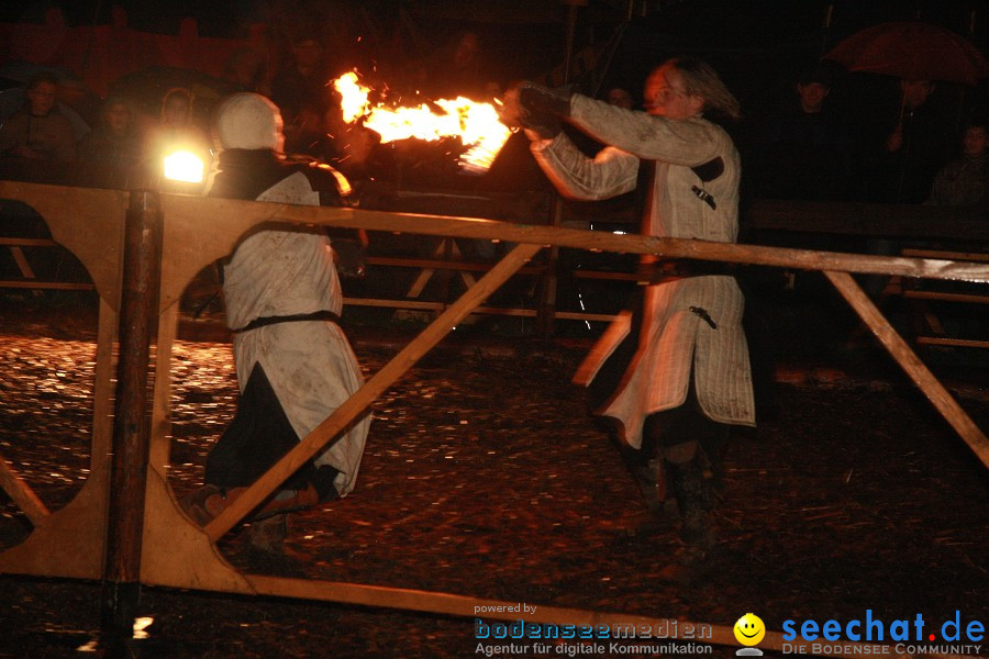 Spektakulum auf dem Riffelhof: Burgrieden bei Laupheim, 01.05.2010