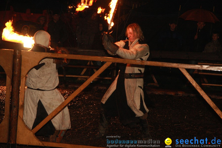 Spektakulum auf dem Riffelhof: Burgrieden bei Laupheim, 01.05.2010