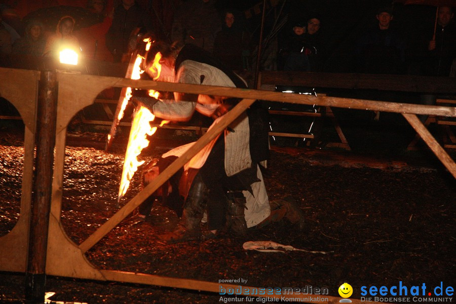 Spektakulum auf dem Riffelhof: Burgrieden bei Laupheim, 01.05.2010