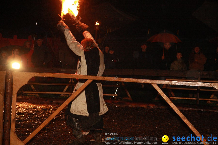 Spektakulum auf dem Riffelhof: Burgrieden bei Laupheim, 01.05.2010