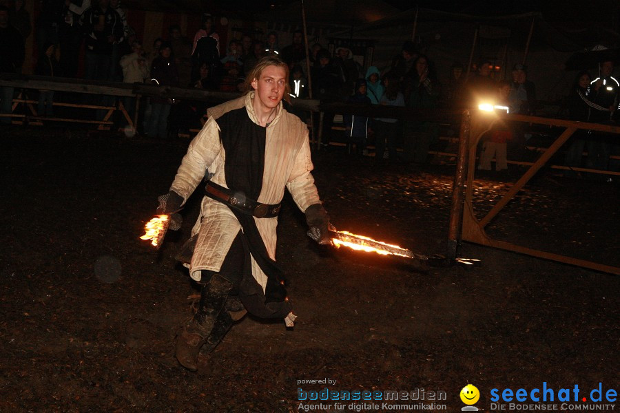 Spektakulum auf dem Riffelhof: Burgrieden bei Laupheim, 01.05.2010