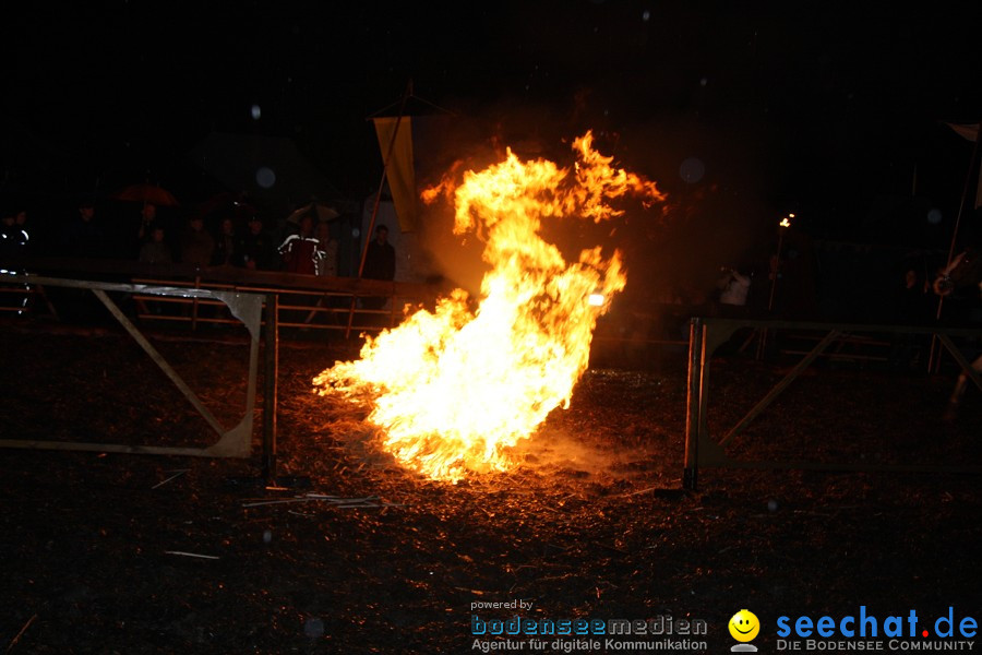 Spektakulum auf dem Riffelhof: Burgrieden bei Laupheim, 01.05.2010