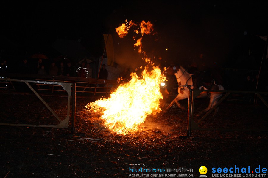 Spektakulum auf dem Riffelhof: Burgrieden bei Laupheim, 01.05.2010