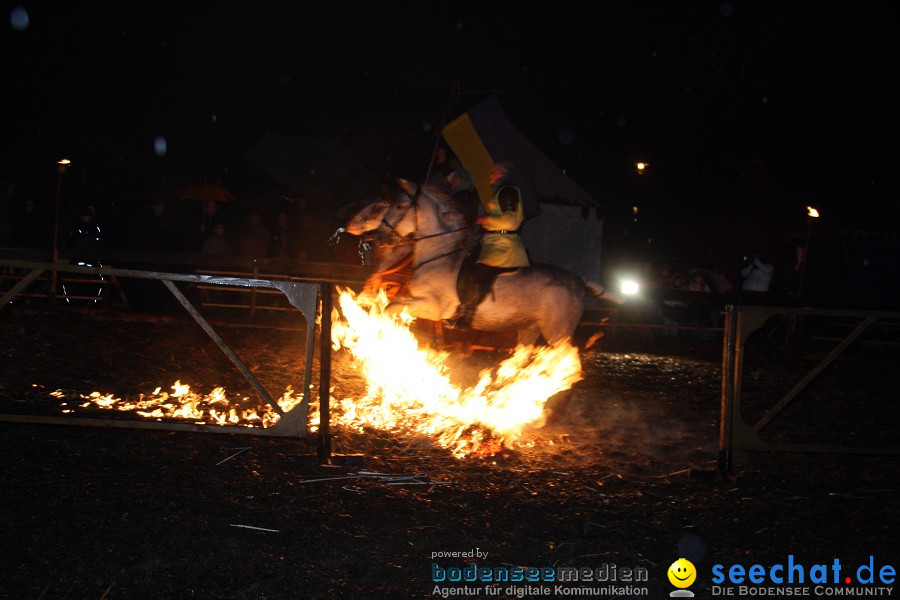 Spektakulum auf dem Riffelhof: Burgrieden bei Laupheim, 01.05.2010