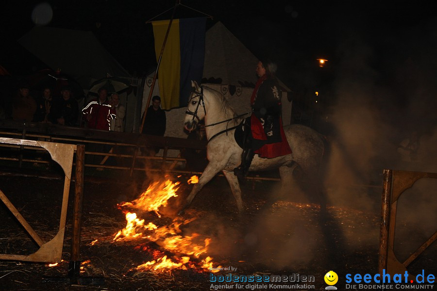 Spektakulum auf dem Riffelhof: Burgrieden bei Laupheim, 01.05.2010