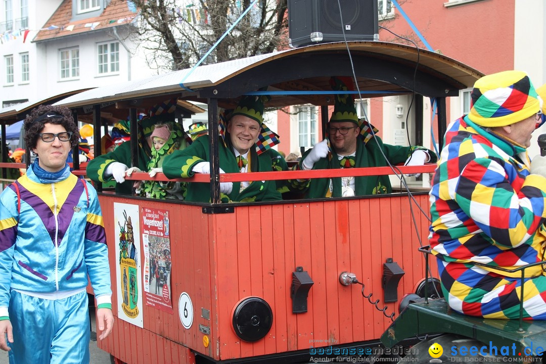 Fasnetsumzug - Weltverkehrsstadt: Tettnang am Bodensee, 29.01.2023