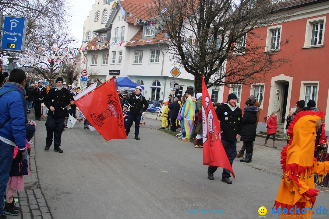 Fasnetsumzug - Weltverkehrsstadt: Tettnang am Bodensee, 29.01.2023