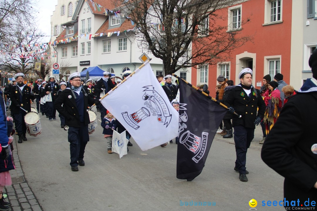 Fasnetsumzug - Weltverkehrsstadt: Tettnang am Bodensee, 29.01.2023