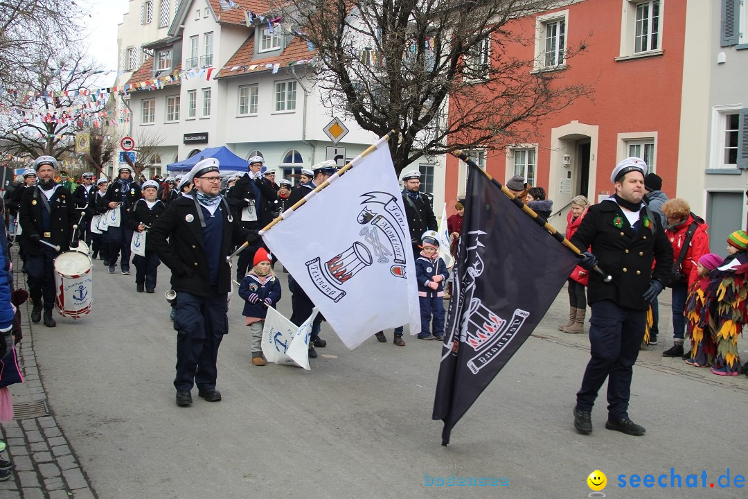 Fasnetsumzug - Weltverkehrsstadt: Tettnang am Bodensee, 29.01.2023