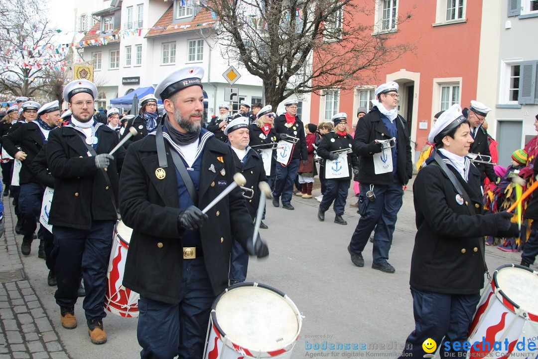 Fasnetsumzug - Weltverkehrsstadt: Tettnang am Bodensee, 29.01.2023