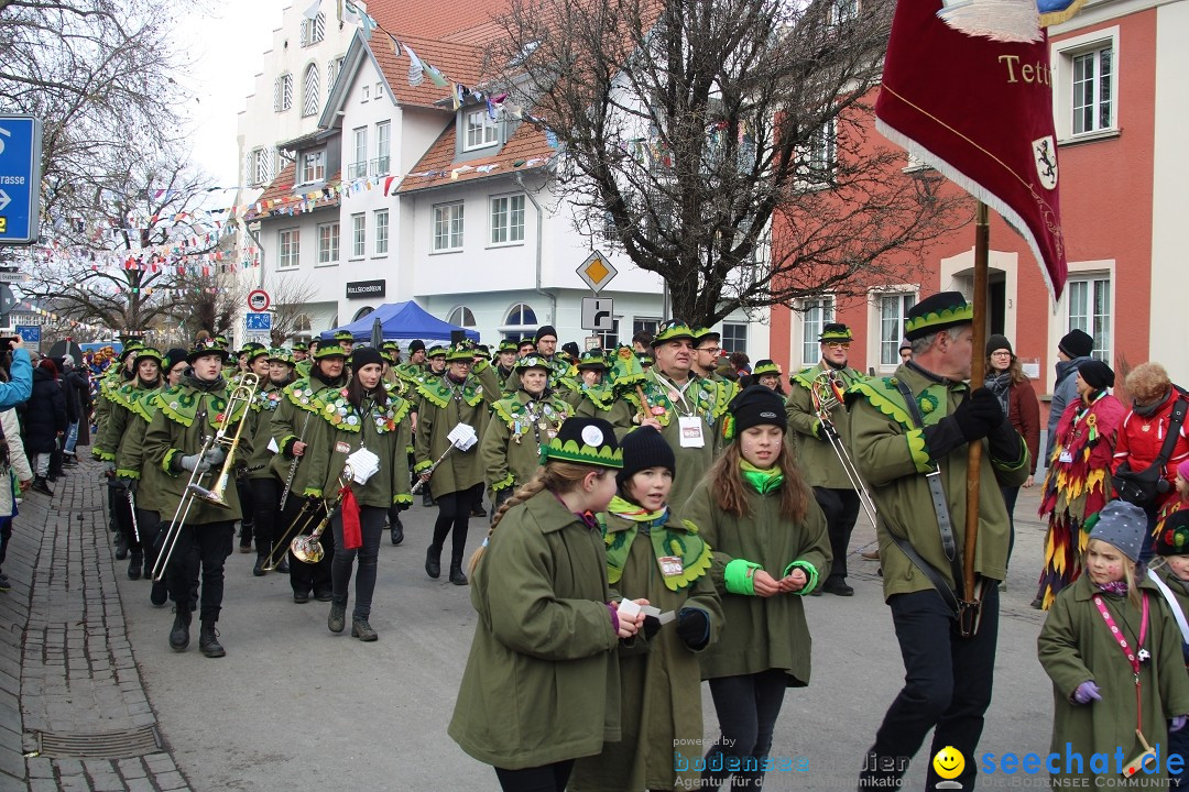 Fasnetsumzug - Weltverkehrsstadt: Tettnang am Bodensee, 29.01.2023