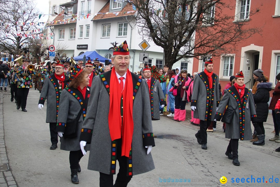 Fasnetsumzug - Weltverkehrsstadt: Tettnang am Bodensee, 29.01.2023