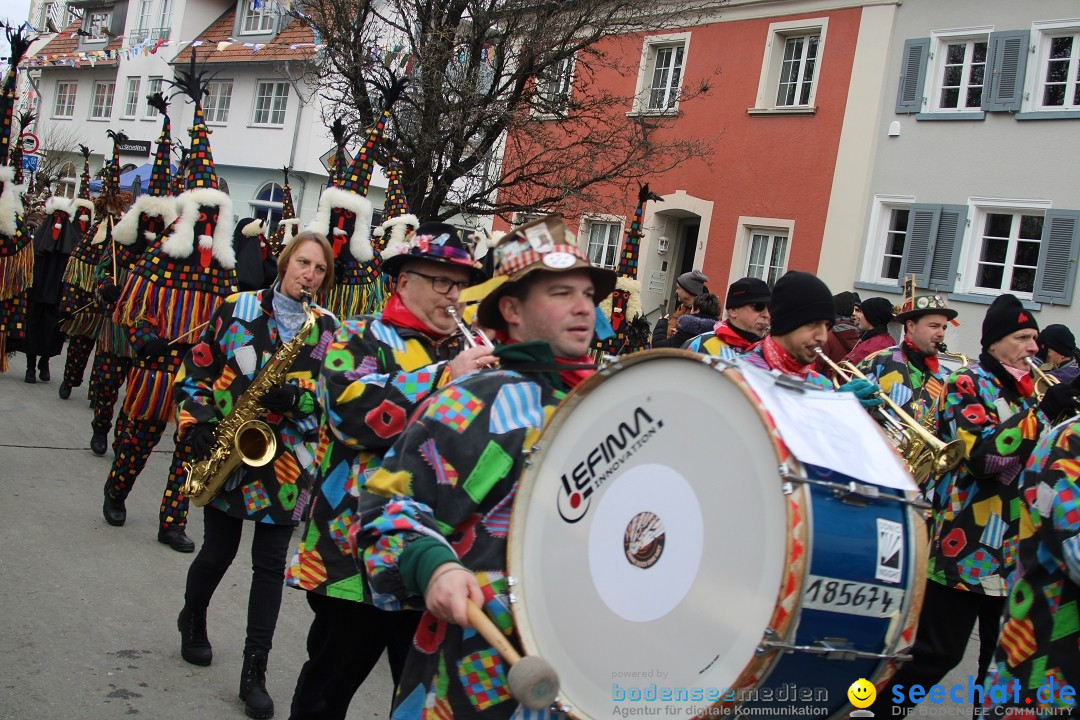 Fasnetsumzug - Weltverkehrsstadt: Tettnang am Bodensee, 29.01.2023