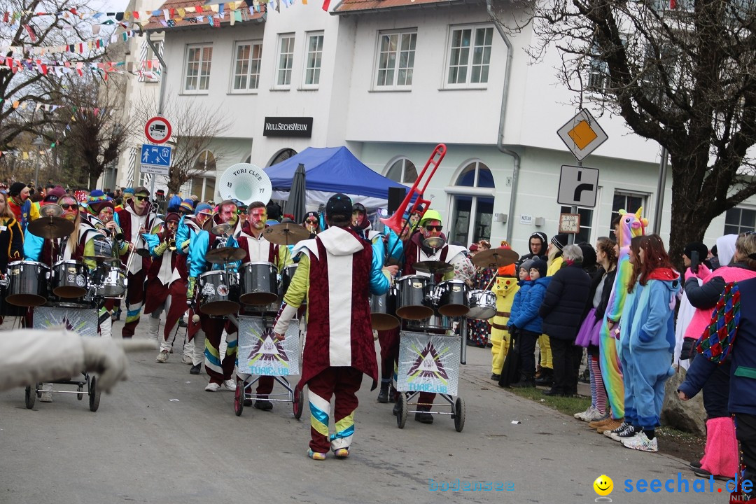 Fasnetsumzug - Weltverkehrsstadt: Tettnang am Bodensee, 29.01.2023