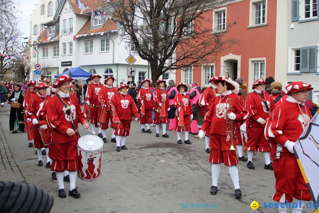 Fasnetsumzug - Weltverkehrsstadt: Tettnang am Bodensee, 29.01.2023