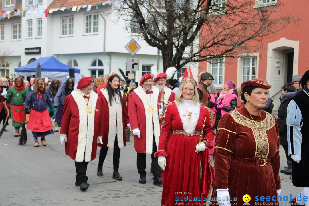 Fasnetsumzug - Weltverkehrsstadt: Tettnang am Bodensee, 29.01.2023