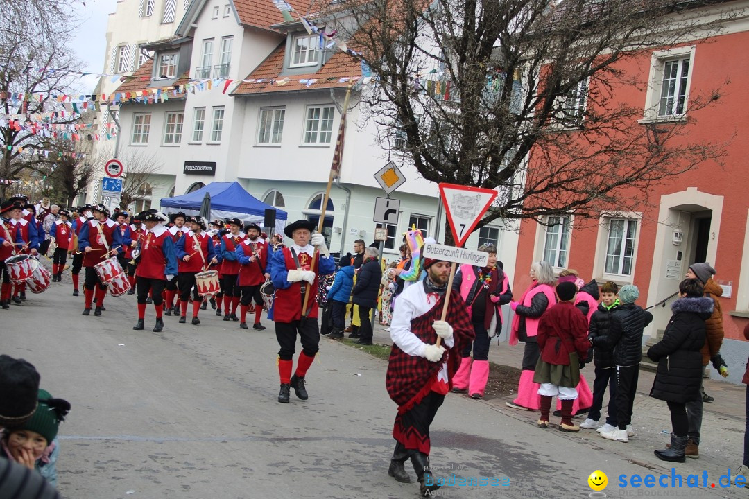 Fasnetsumzug - Weltverkehrsstadt: Tettnang am Bodensee, 29.01.2023