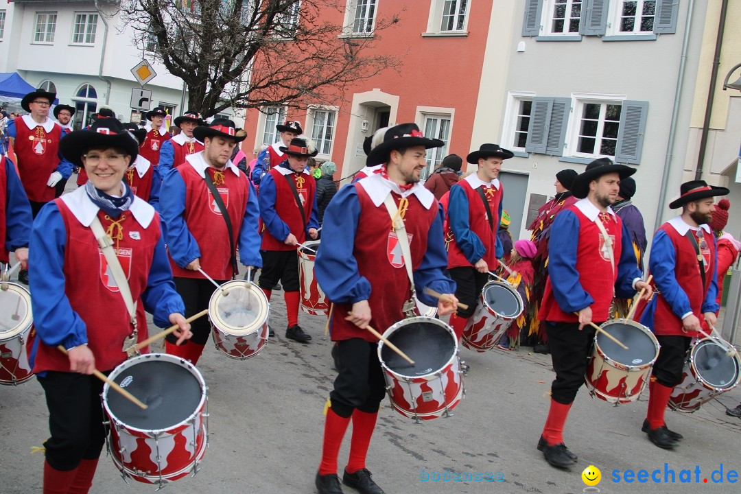 Fasnetsumzug - Weltverkehrsstadt: Tettnang am Bodensee, 29.01.2023