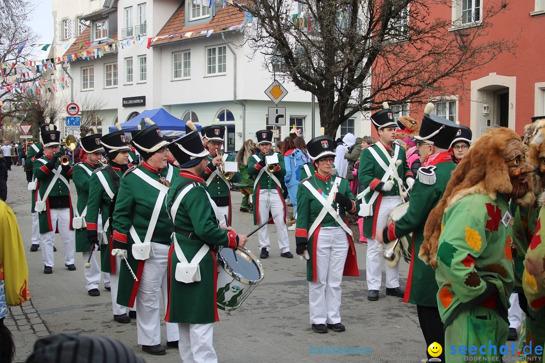 Fasnetsumzug - Weltverkehrsstadt: Tettnang am Bodensee, 29.01.2023